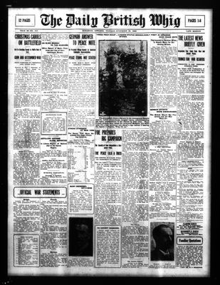 Daily British Whig (1850), 26 Dec 1916