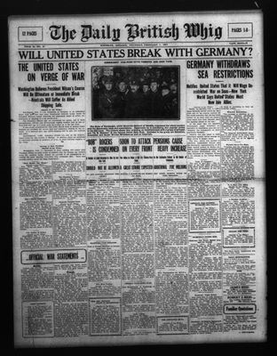 Daily British Whig (1850), 1 Feb 1917