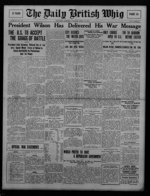 Daily British Whig (1850), 3 Apr 1917