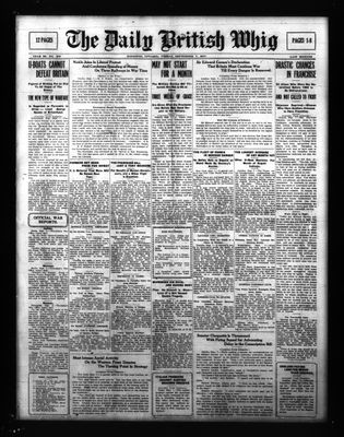 Daily British Whig (1850), 7 Sep 1917