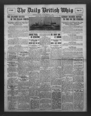 Daily British Whig (1850), 1 Feb 1918