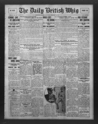 Daily British Whig (1850), 16 Feb 1918