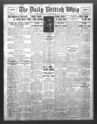 Daily British Whig (1850), 13 Sep 1918