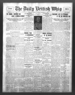 Daily British Whig (1850), 25 Sep 1918