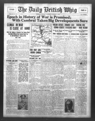 Daily British Whig (1850), 9 Oct 1918