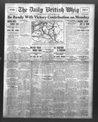 Daily British Whig (1850), 25 Oct 1918