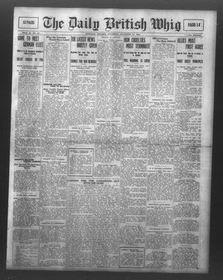 Daily British Whig (1850), 21 Nov 1918