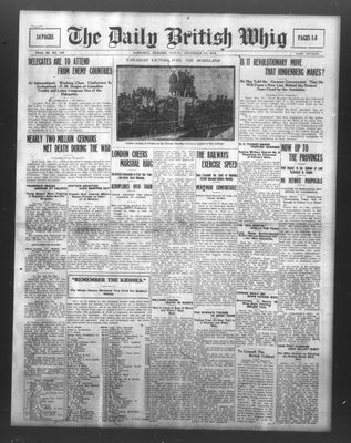 Daily British Whig (1850), 20 Dec 1918