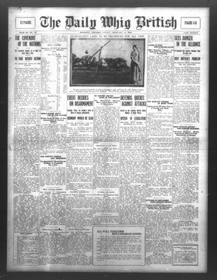 Daily British Whig (1850), 14 Feb 1919