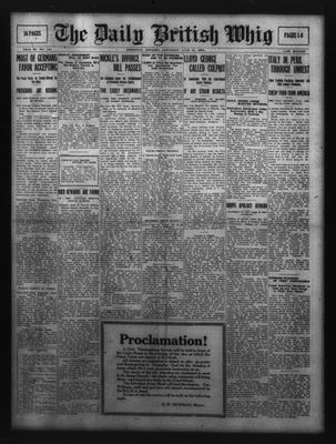 Daily British Whig (1850), 21 Jun 1919