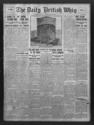 Daily British Whig (1850), 20 Sep 1919