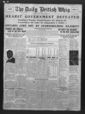 Daily British Whig (1850), 21 Oct 1919