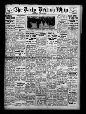 Daily British Whig (1850), 25 May 1920