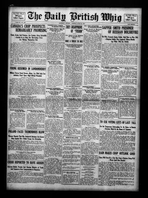 Daily British Whig (1850), 22 Jun 1920