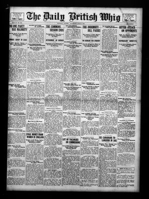 Daily British Whig (1850), 30 Jun 1920