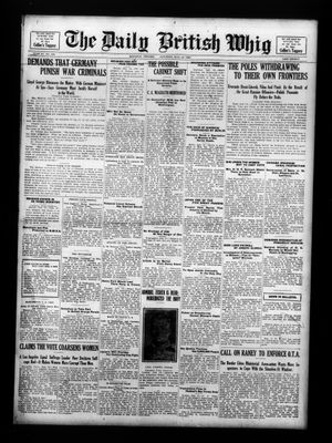 Daily British Whig (1850), 10 Jul 1920