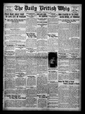 Daily British Whig (1850), 17 Aug 1920