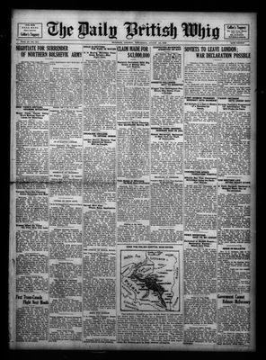 Daily British Whig (1850), 25 Aug 1920