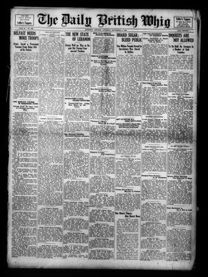 Daily British Whig (1850), 4 Sep 1920