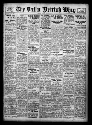 Daily British Whig (1850), 18 Sep 1920