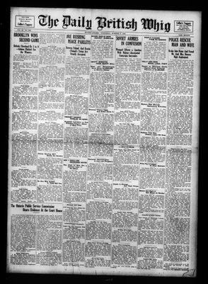 Daily British Whig (1850), 6 Oct 1920