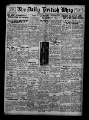 Daily British Whig (1850), 8 Nov 1920