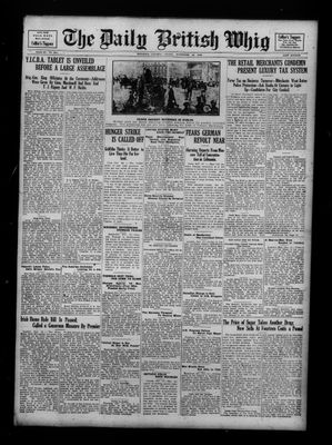 Daily British Whig (1850), 12 Nov 1920