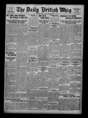 Daily British Whig (1850), 18 Nov 1920