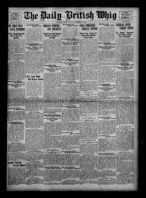 Daily British Whig (1850), 11 Dec 1920