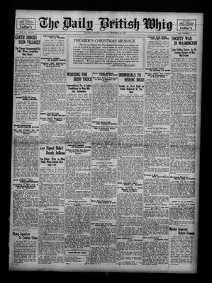 Daily British Whig (1850), 18 Dec 1920