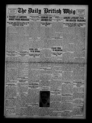 Daily British Whig (1850), 7 Feb 1921