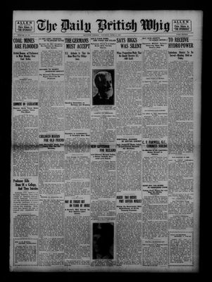 Daily British Whig (1850), 2 Apr 1921