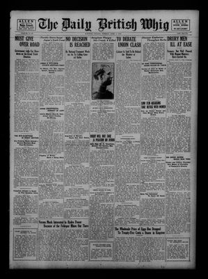 Daily British Whig (1850), 5 Apr 1921