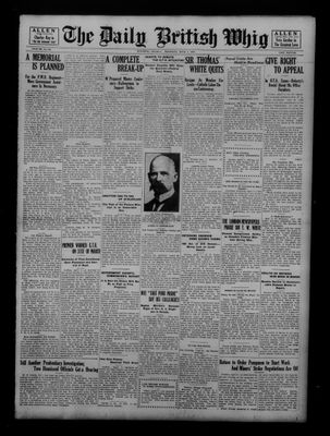 Daily British Whig (1850), 7 Apr 1921