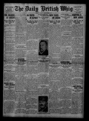 Daily British Whig (1850), 7 May 1921