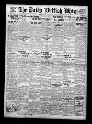 Daily British Whig (1850), 9 Aug 1921