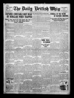 Daily British Whig (1850), 29 Aug 1921