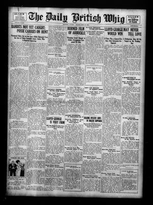 Daily British Whig (1850), 19 Sep 1921