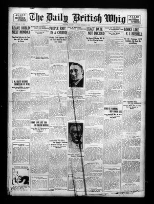 Daily British Whig (1850), 3 Oct 1921