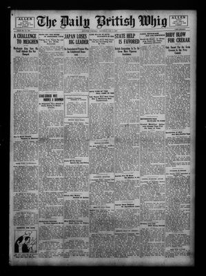 Daily British Whig (1850), 5 Nov 1921