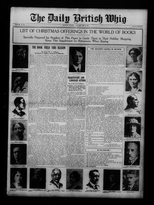 Daily British Whig (1850), 3 Dec 1921