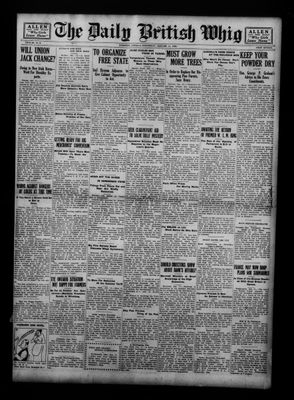 Daily British Whig (1850), 11 Jan 1922