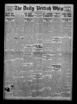 Daily British Whig (1850), 26 Jan 1922