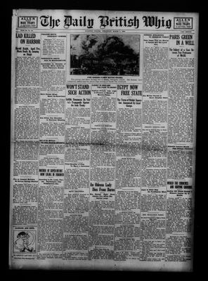 Daily British Whig (1850), 1 Mar 1922