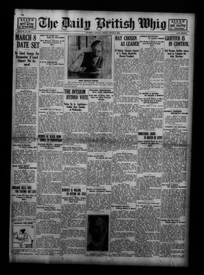 Daily British Whig (1850), 3 Mar 1922