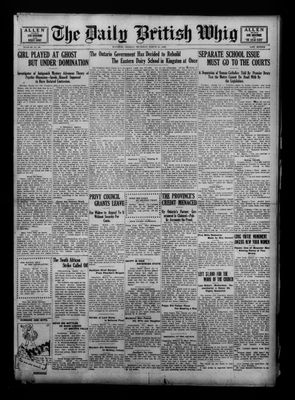 Daily British Whig (1850), 16 Mar 1922