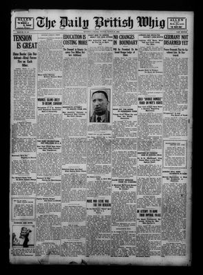 Daily British Whig (1850), 20 Mar 1922