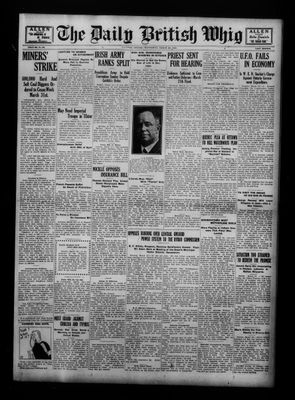 Daily British Whig (1850), 22 Mar 1922