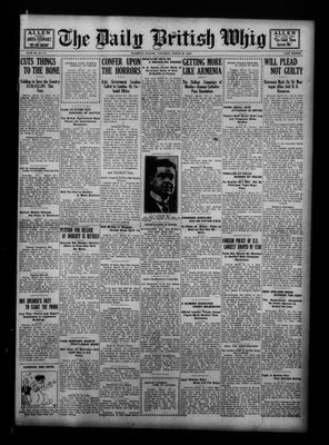 Daily British Whig (1850), 25 Mar 1922