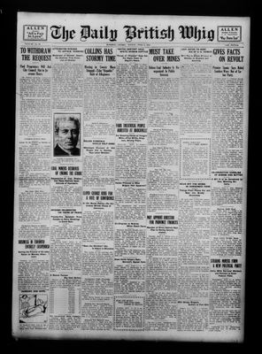 Daily British Whig (1850), 3 Apr 1922